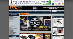 Desktop Screenshot of musiccenterpro.com